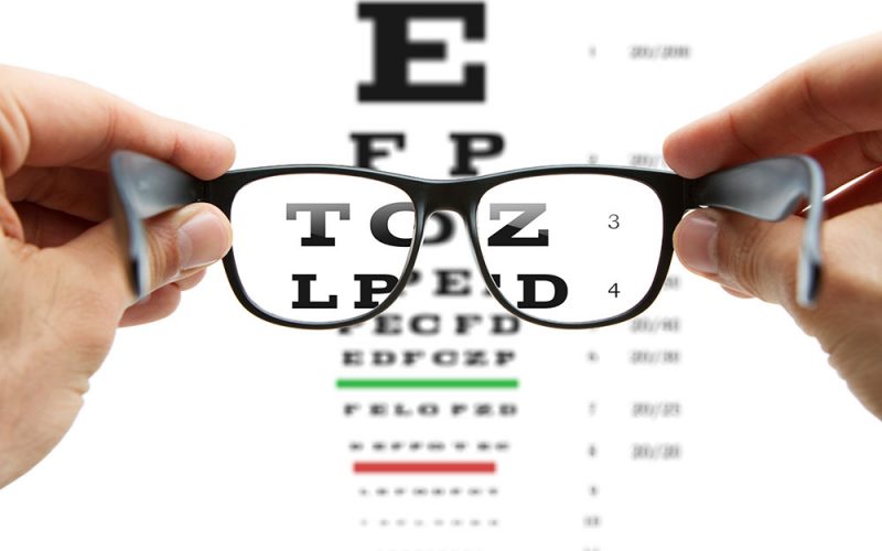 Astigmatism Example of vision with Astigmatism